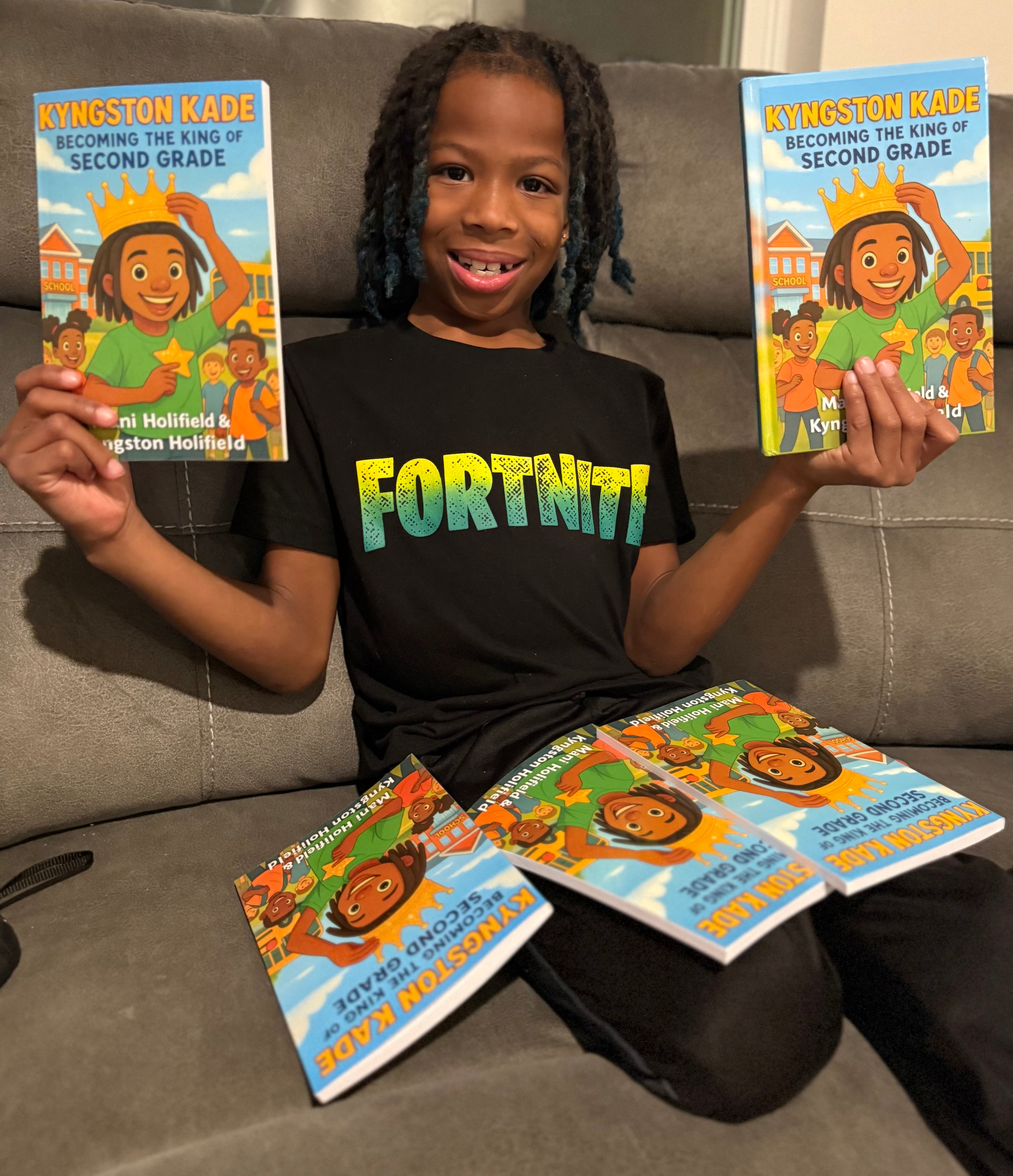 Kyngston Kade: Becoming the King of Second Grade