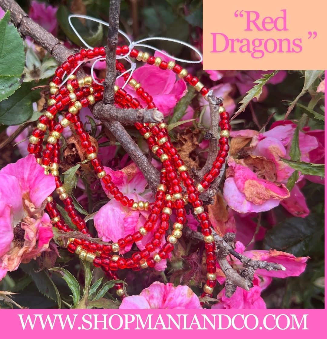 Red Dragon ♥️⚡️Waist Beads