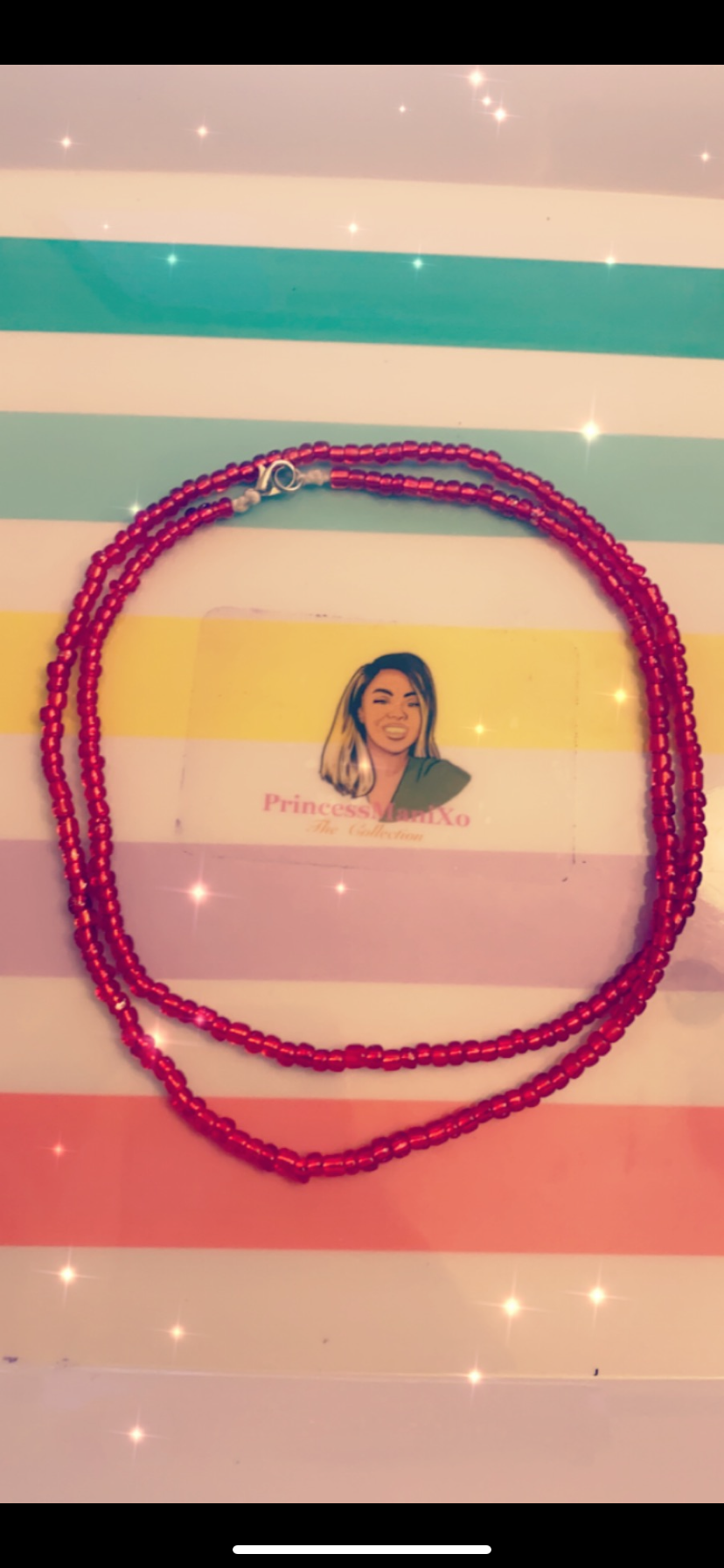 Custom Color Waist Beads