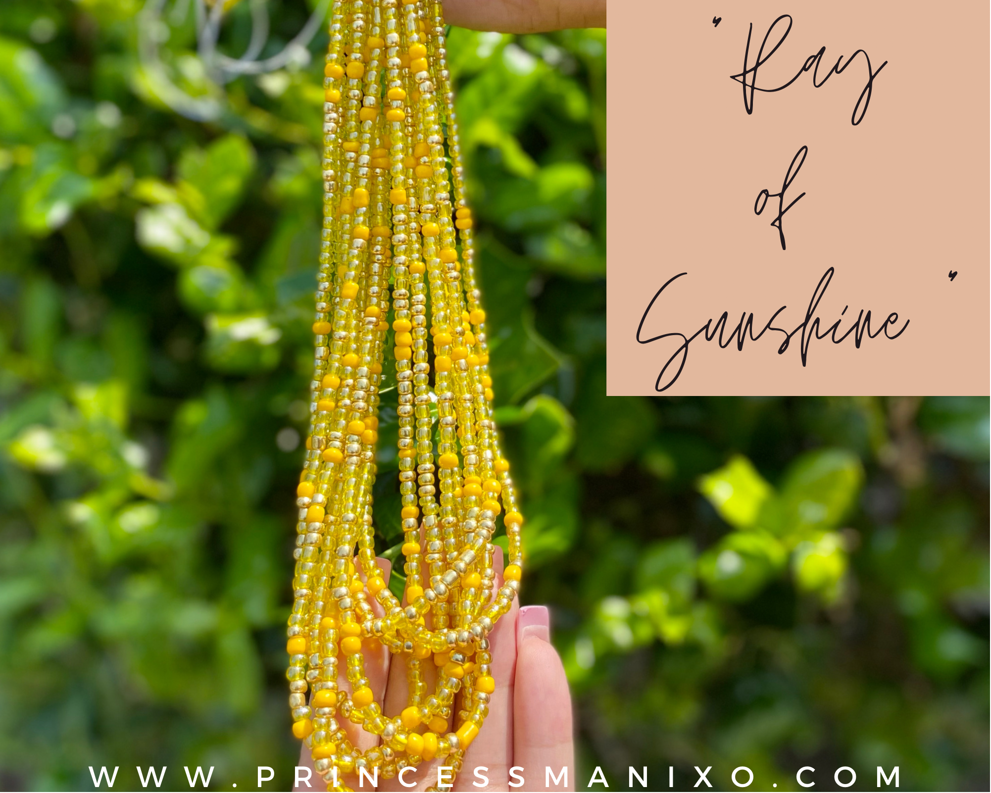 Ray of Sunshine ☀️ Waist Beads