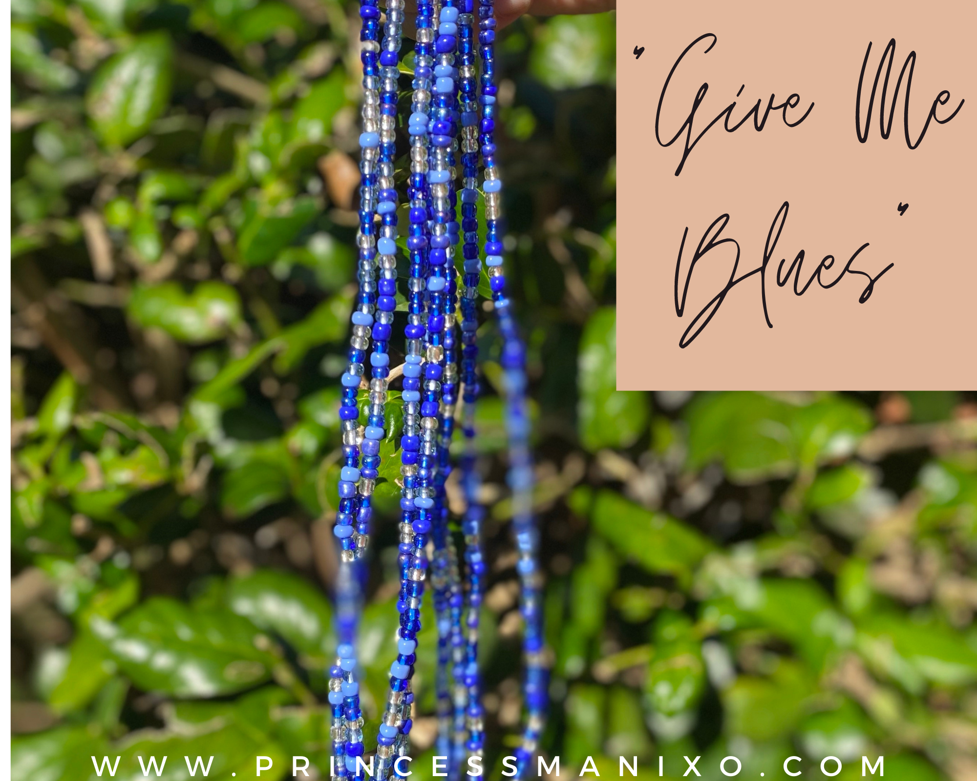 “Give Me Blues” 💙🦋 Waist Beads