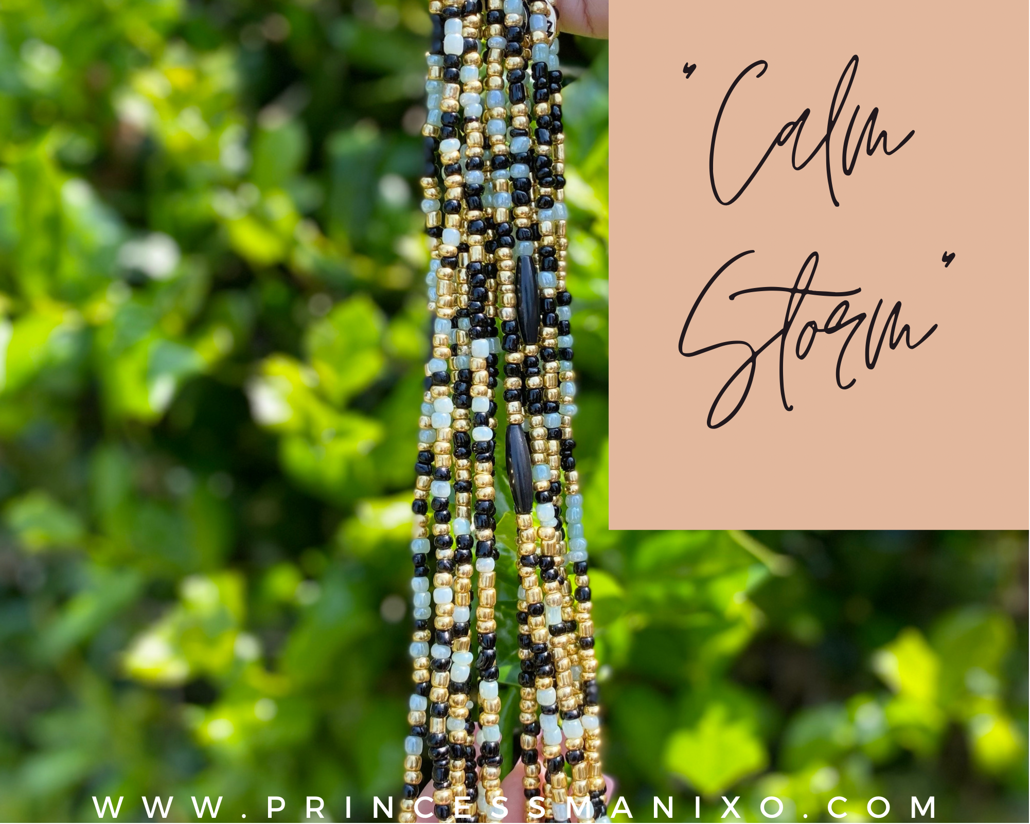 Calm Storm ⛈ Waist Beads